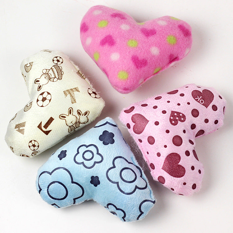 Teddy Bear Puppy Chew Toy – Soft Plush Pillow Toy for Small Dogs - TailAura