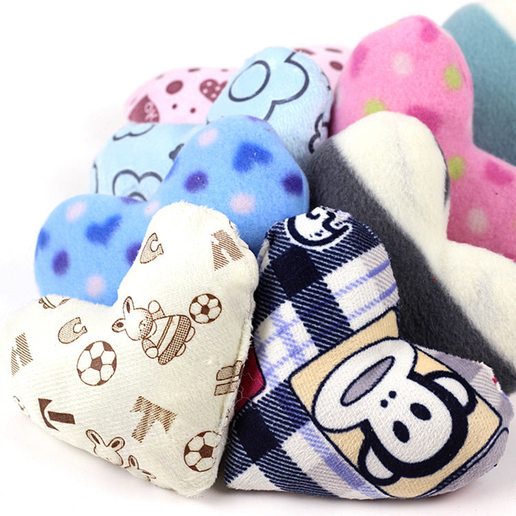 Teddy Bear Puppy Chew Toy – Soft Plush Pillow Toy for Small Dogs - TailAura