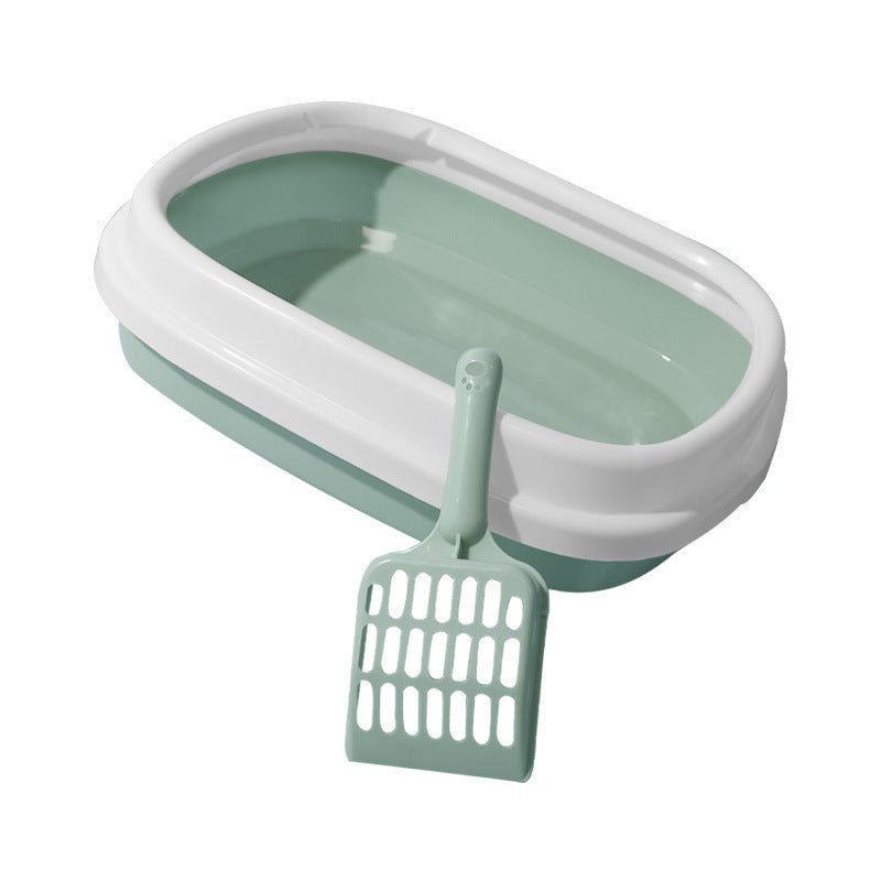 Versatile Pet Litter Tray & Training Toilet with Scoop – Anti-Splash Design - TailAura