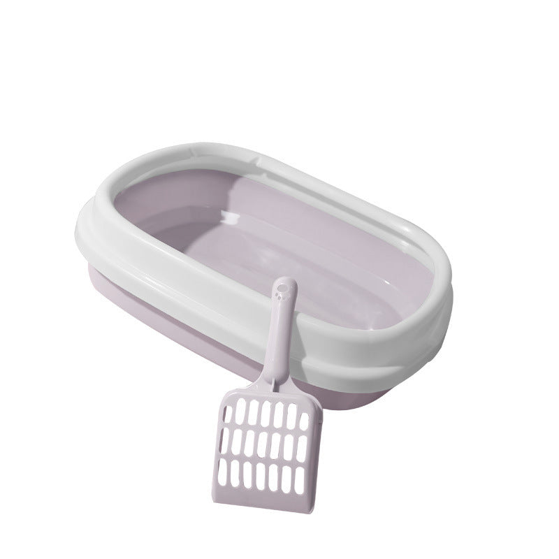 Versatile Pet Litter Tray & Training Toilet with Scoop – Anti-Splash Design - TailAura