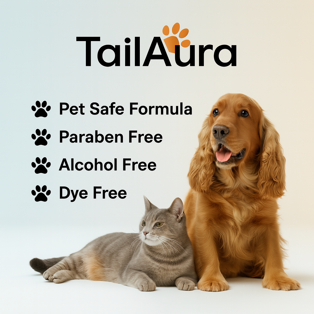 TailAura™ GUARD+ Botanical Spray for Flea & Tick Control - TailAura