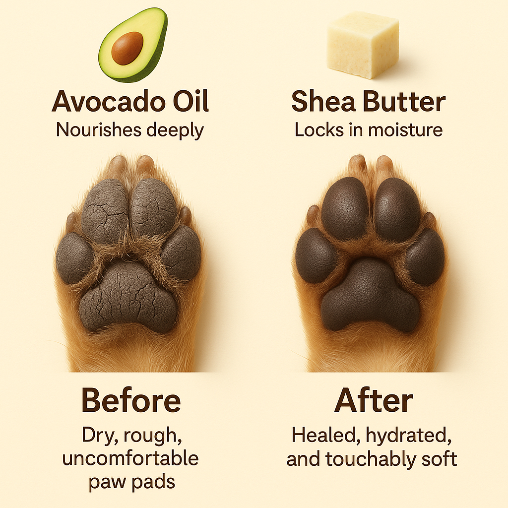 TailAura™ 3-in-1 Balm for Pets – Care for Paws, Nose & Skin (56.7g) - TailAura