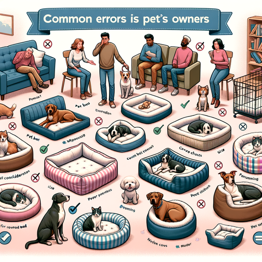 Common Mistakes Pet Owners Make When Choosing a Bed