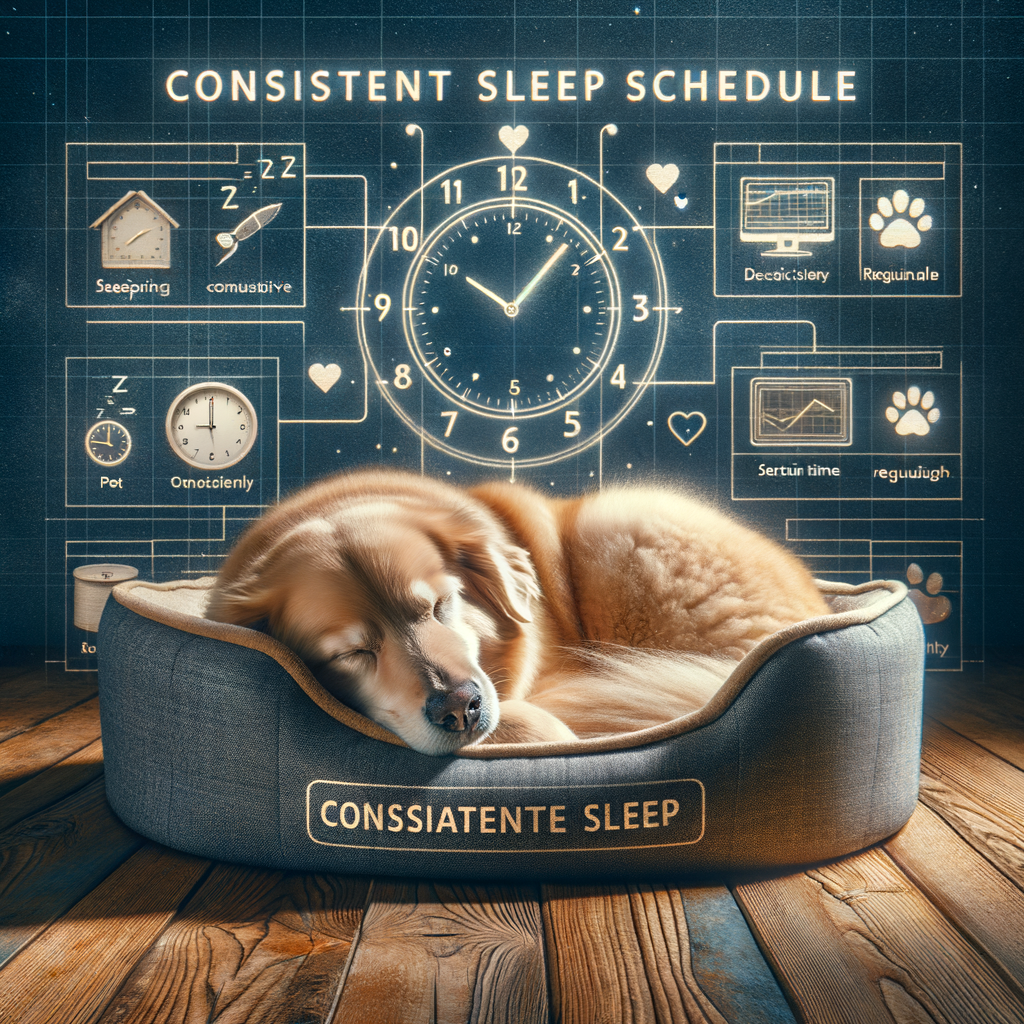 Maintaining a Consistent Sleep Schedule for Your Pet with a Designated Bed