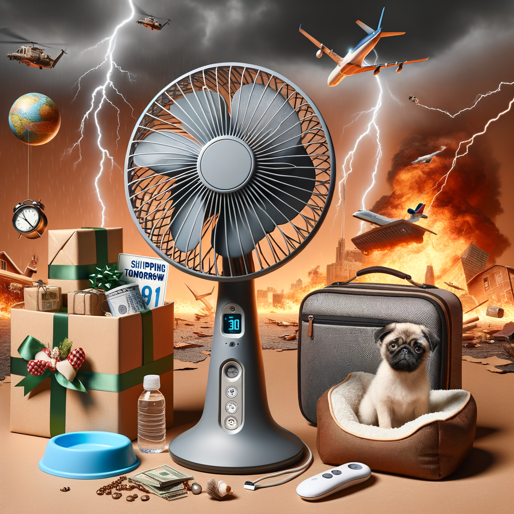 Holiday Crisis: Only Travel Fan That Ships Tomorrow