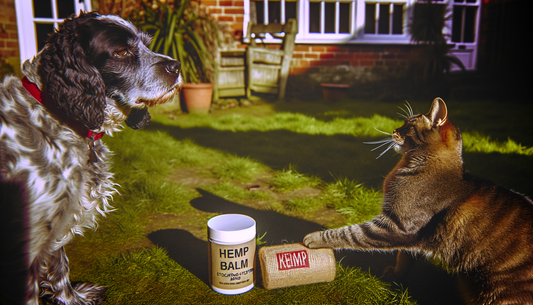 hemp balm for dogs cats christmas gift uk