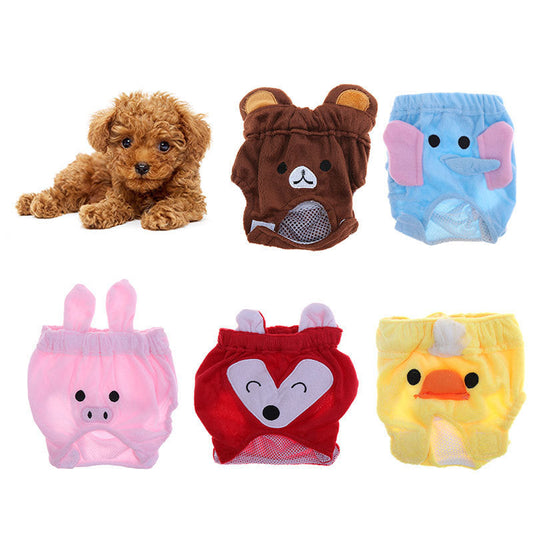 Reusable Dog Diapers / Belly Bands for Female Dogs
