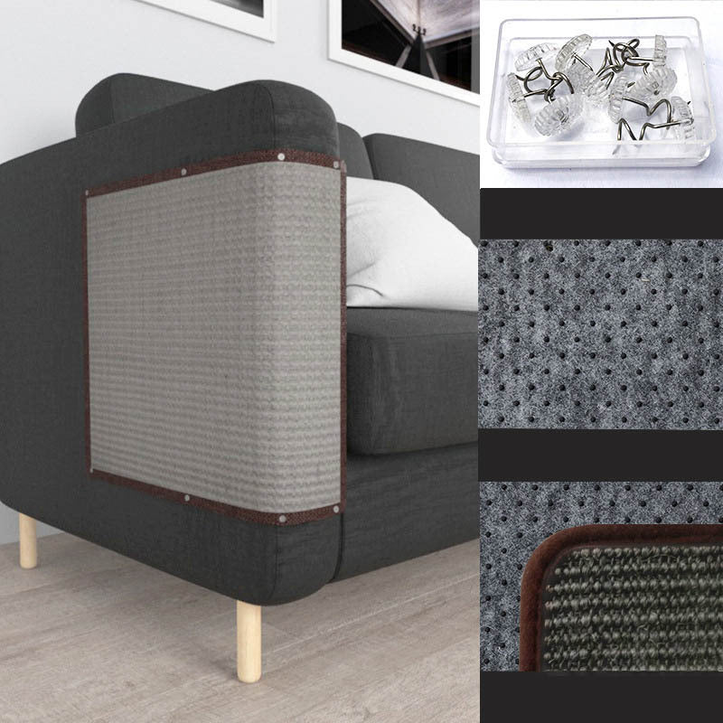 Multi-Style Cat Scratch Board for Sofa Sides & Corners - Protects Upholstery