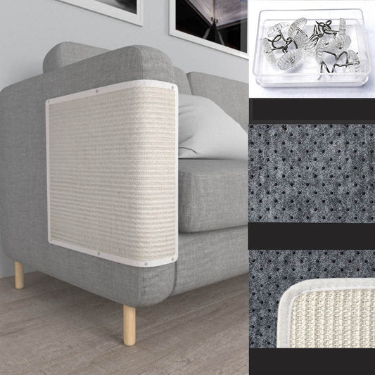 Multi-Style Cat Scratch Board for Sofa Sides & Corners - Protects Upholstery