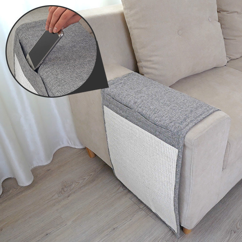 Multi-Style Cat Scratch Board for Sofa Sides & Corners - Protects Upholstery