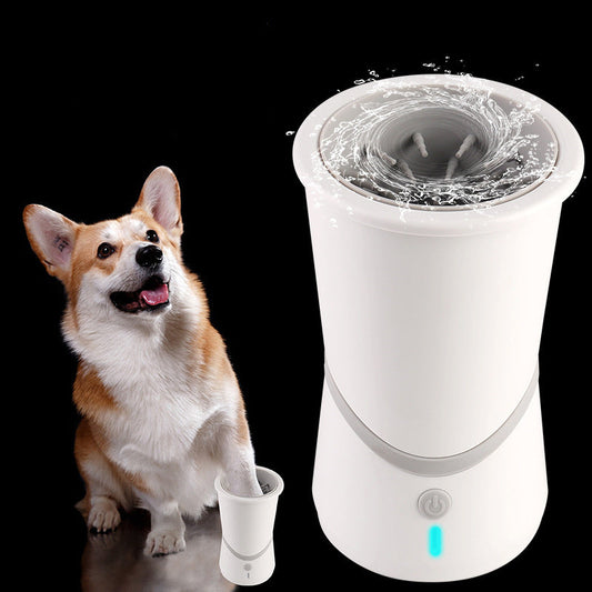 Electric Pet Foot Washer Automatic & Convenient Paw Cleaner