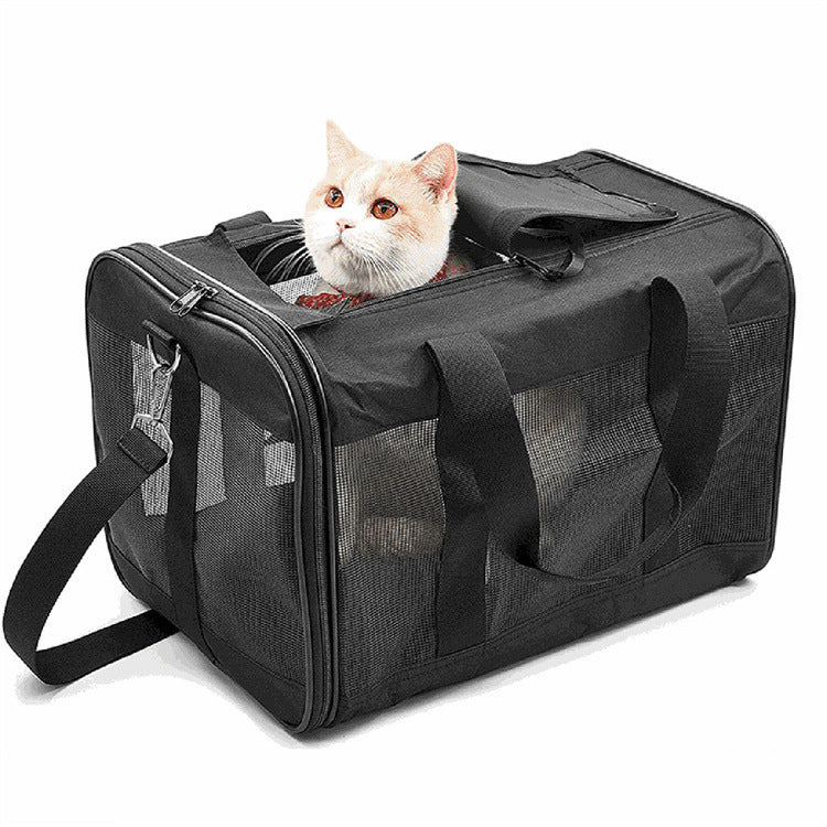 Car & Outgoing Pet Transport Bag - Soft-Sided, Available in S & L Sizes