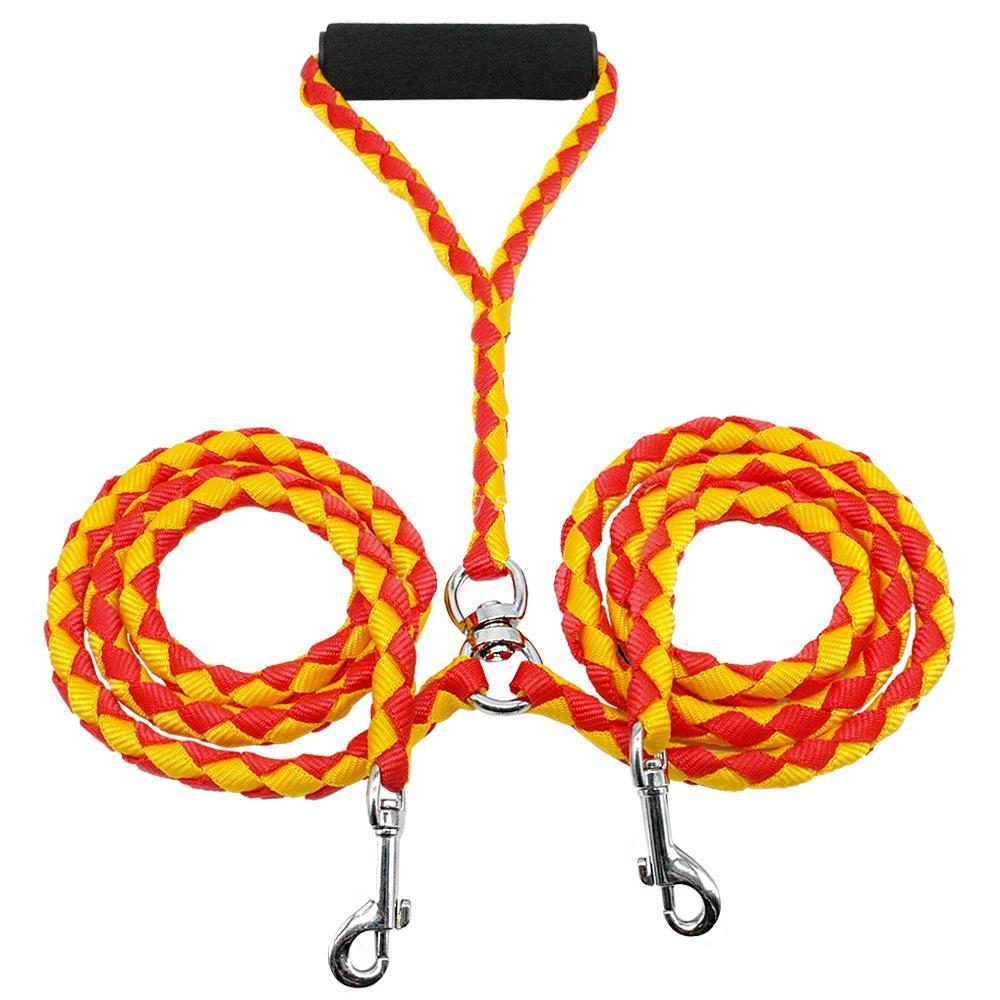 Braided PP Round Rope Dog Leash Durable Traction Belt for Dogs