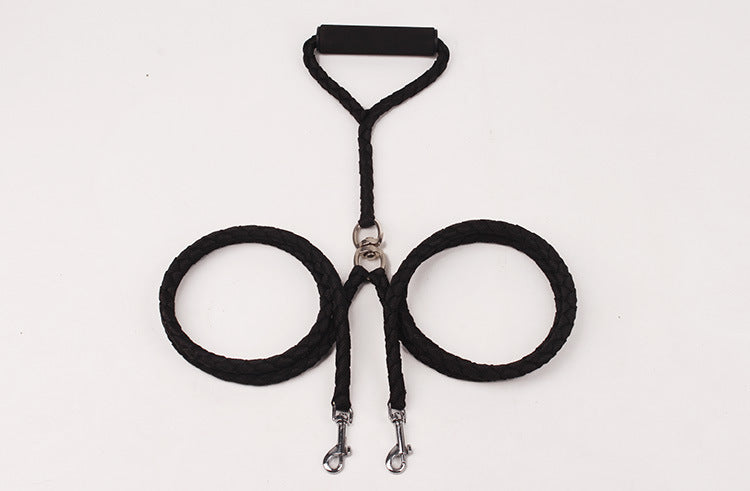 Braided PP Round Rope Dog Leash Durable Traction Belt for Dogs