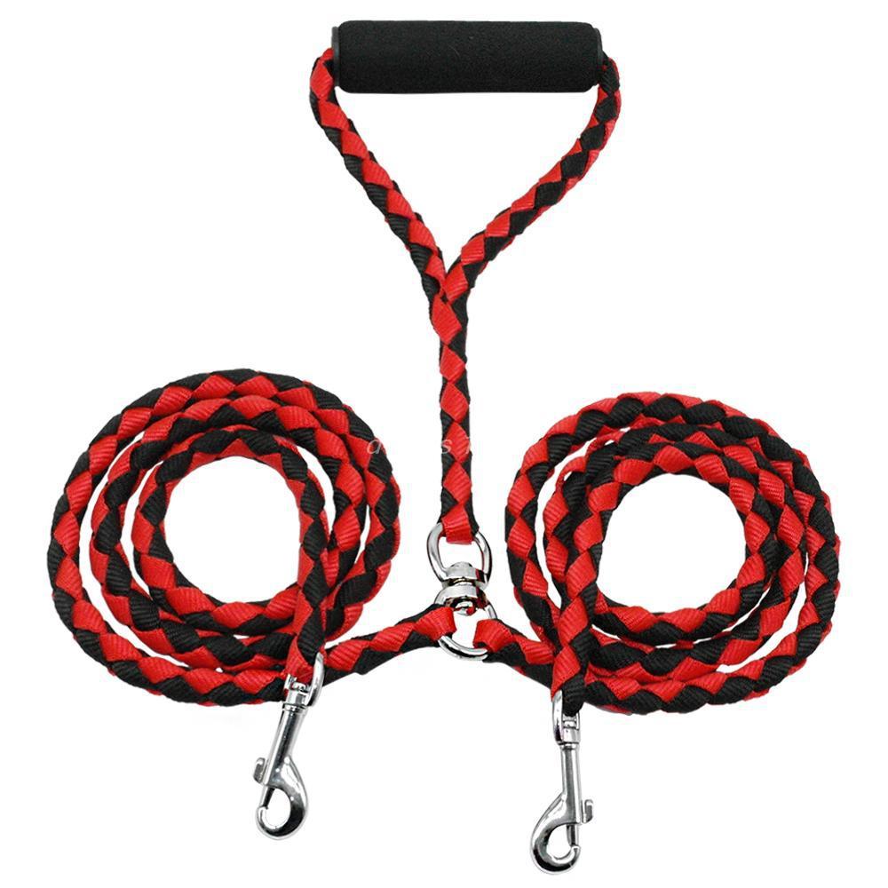 Braided PP Round Rope Dog Leash Durable Traction Belt for Dogs