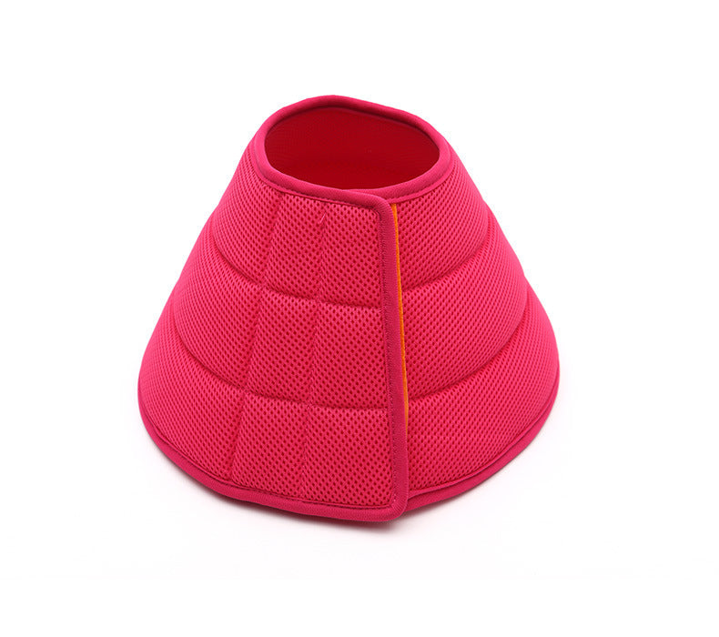 Pet Recovery Collar - Transparent Dog & Cat Anti-Bite Elizabethan Cone