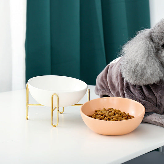 Ceramic Pet Bowl - Solid Colour Kraft Paper Box Packaging