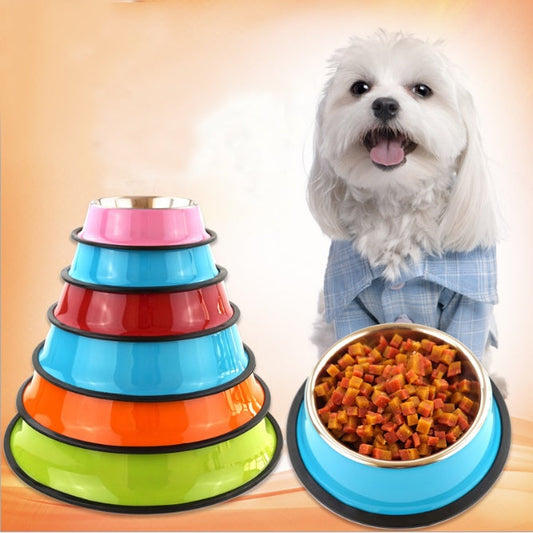 Pet Feeding Basin: Water and Food Dual-Use Bowl