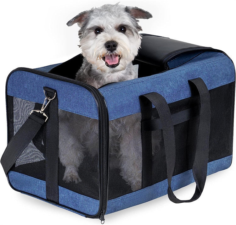 Car & Outgoing Pet Transport Bag - Soft-Sided, Available in S & L Sizes