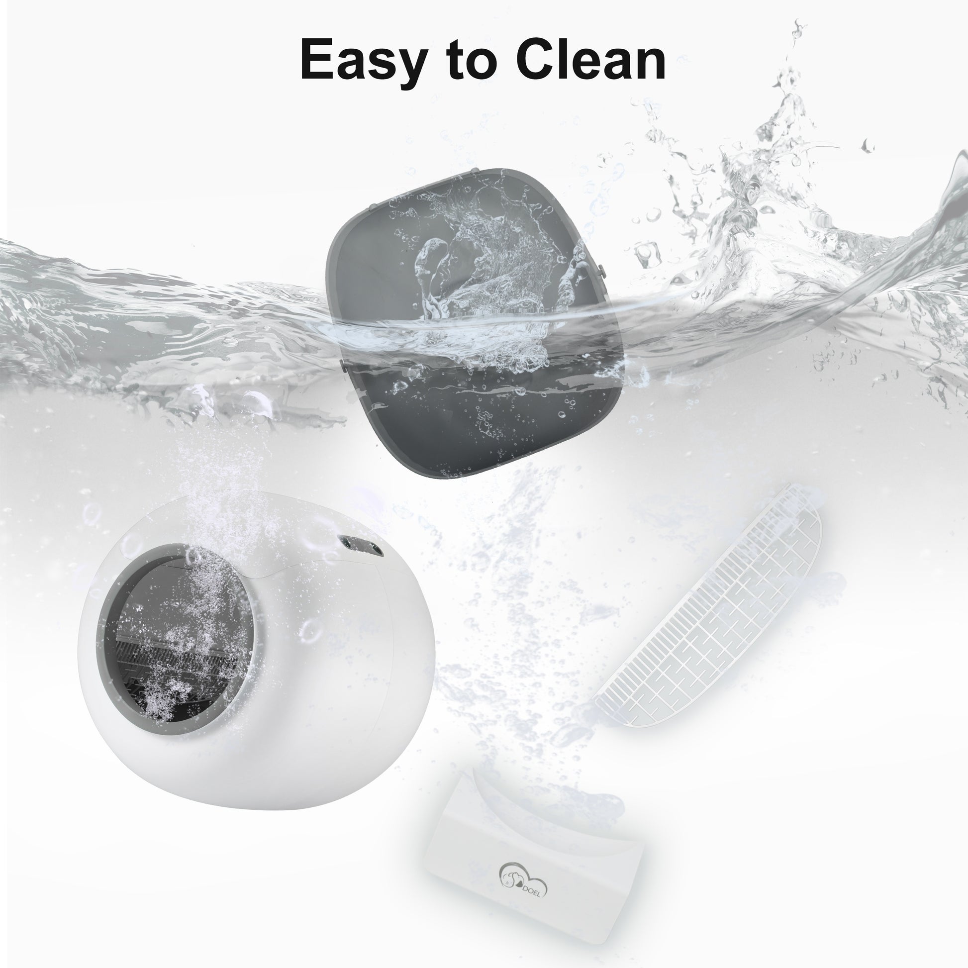 Smart Self-Cleaning Cat Litter Box – Automatic WiFi Control & 65L Waste Bin (UK Plug) - TailAura