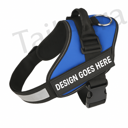 Customizable Comfort Nylon Dog Harness - Your Pet's Perfect Fit Chest Strap
