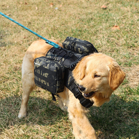 Dog Walking Treat Bag – Hands-Free Oxford Cloth Pet Snack Pouch for Medium & Large Dogs - TailAura