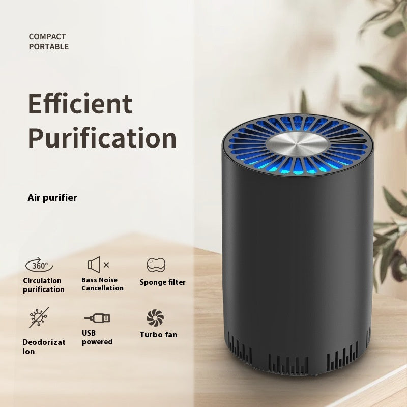 USB Air Purifier – Pet Odour & Dander Removal for Small Spaces - TailAura