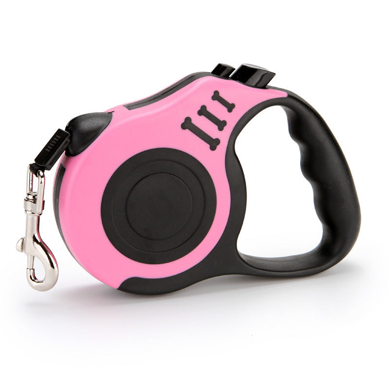 Automatic Retractable Dog Leash – Dual Size Options with Brake & Lock Safety System - TailAura