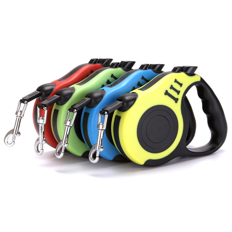 Automatic Retractable Dog Leash – Dual Size Options with Brake & Lock Safety System - TailAura