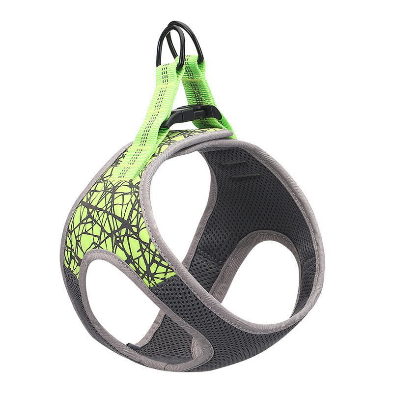Adjustable Dog Vest Harness – No-Pull Chest Strap for Small to Large Breeds, Secure Fit for Active Dogs - TailAura
