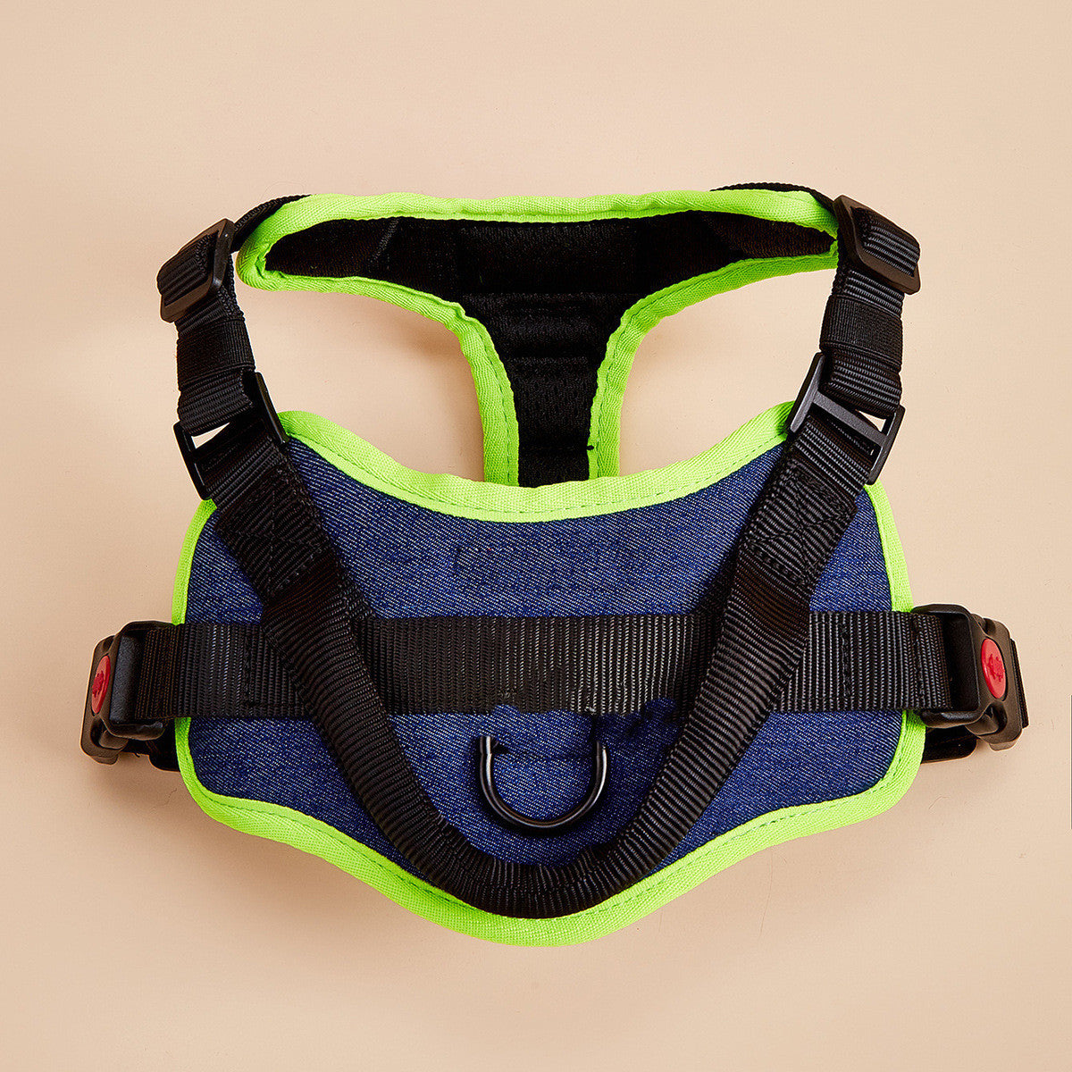 No-Pull Reflective Dog Harness – Adjustable Soft Padded Nylon Vest with Lead for Comfortable Control - TailAura