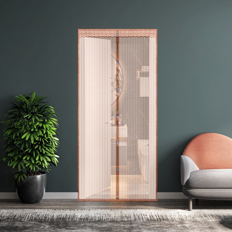 Pet-Friendly Magnetic Mosquito Door Curtain – Breathable Mesh Insect Screen for Cats, Dogs & Homes - TailAura