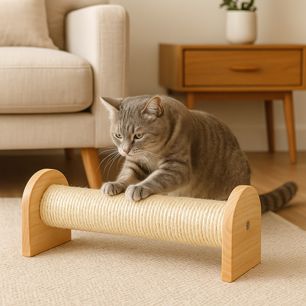Premium Cat Scratch Column - Promote Healthy Scratching & Protect Furniture - TailAura