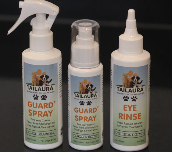 TailAura™ GUARD+ Botanical Spray for Flea & Tick Control - TailAura -  -  TailAura