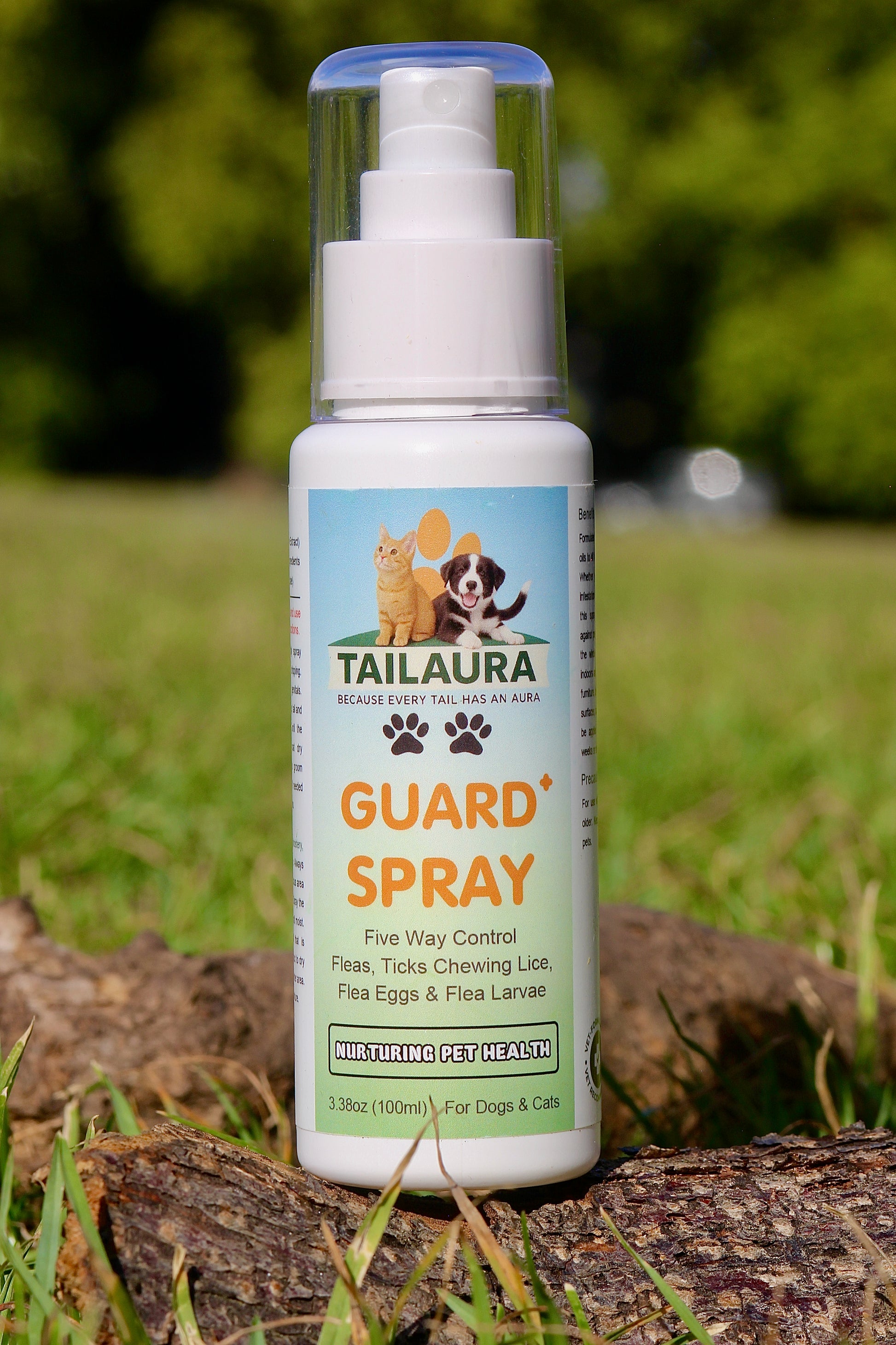 TailAura™ GUARD+ Botanical Spray for Flea & Tick Control - TailAura -  -  TailAura
