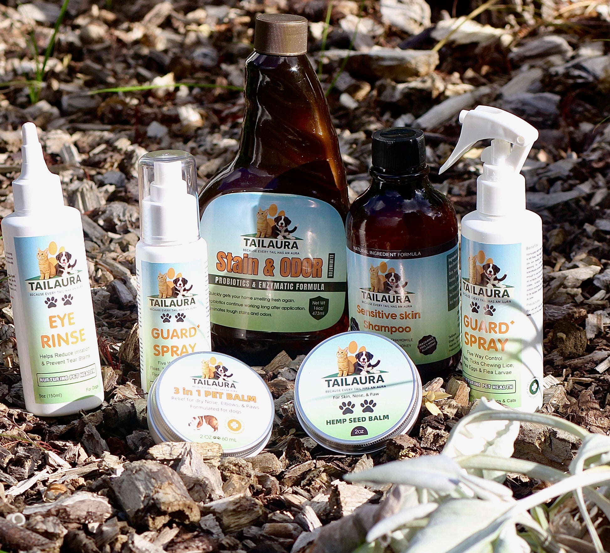 TailAura™ GUARD+ Botanical Spray for Flea & Tick Control - TailAura -  -  TailAura