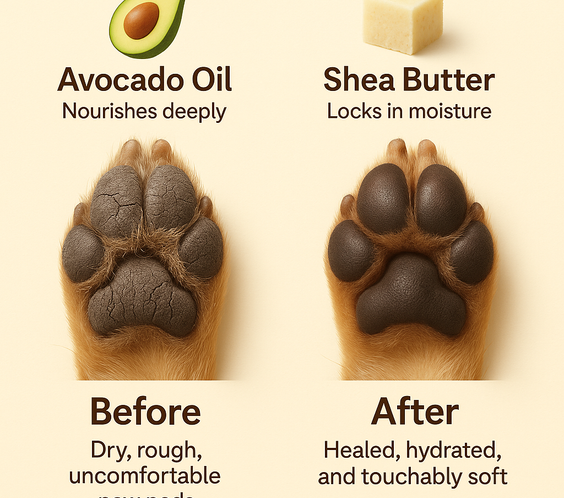 TailAura™ 3-in-1 Balm for Pets – Care for Paws, Nose & Skin (56.7g) - TailAura