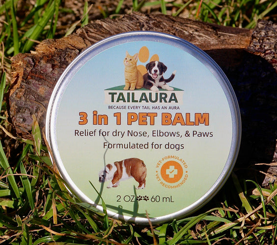 TailAura™ 3-in-1 Balm for Pets – Care for Paws, Nose & Skin (56.7g) - TailAura -  -  TailAura