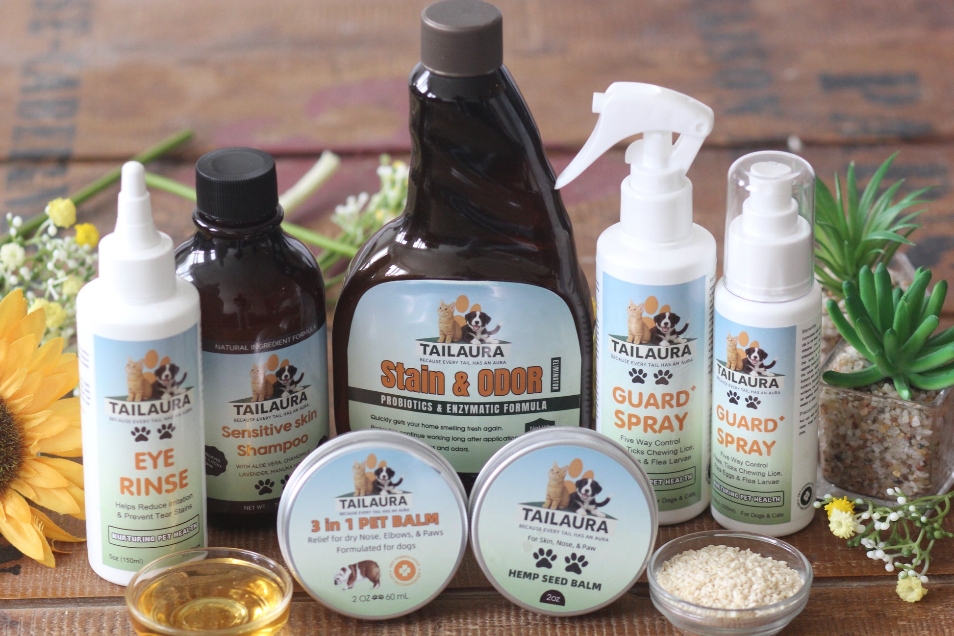 TailAura™ 3-in-1 Balm for Pets – Care for Paws, Nose & Skin (56.7g) - TailAura -  -  TailAura