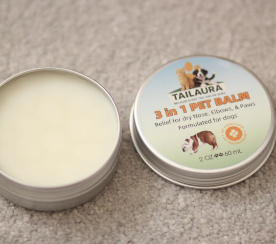 TailAura™ 3-in-1 Balm for Pets – Care for Paws, Nose & Skin (56.7g) - TailAura -  -  TailAura