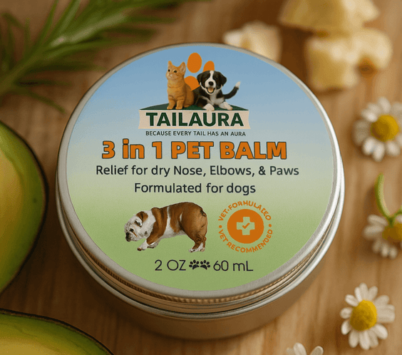 TailAura™ 3-in-1 Balm for Pets – Care for Paws, Nose & Skin (56.7g) - TailAura -  -  TailAura