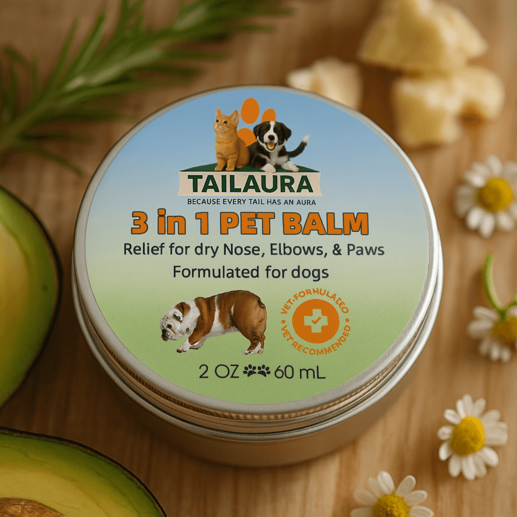 TailAura™ 3-in-1 Balm for Pets – Care for Paws, Nose & Skin (56.7g) - TailAura -  -  TailAura