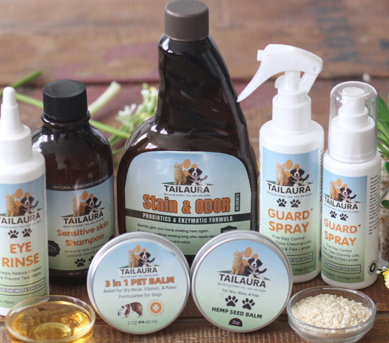 TailAura™ Canine Eye Care Rinse – Gentle Cleansing Solution for Dogs (150ml) - TailAura -  -  TailAura