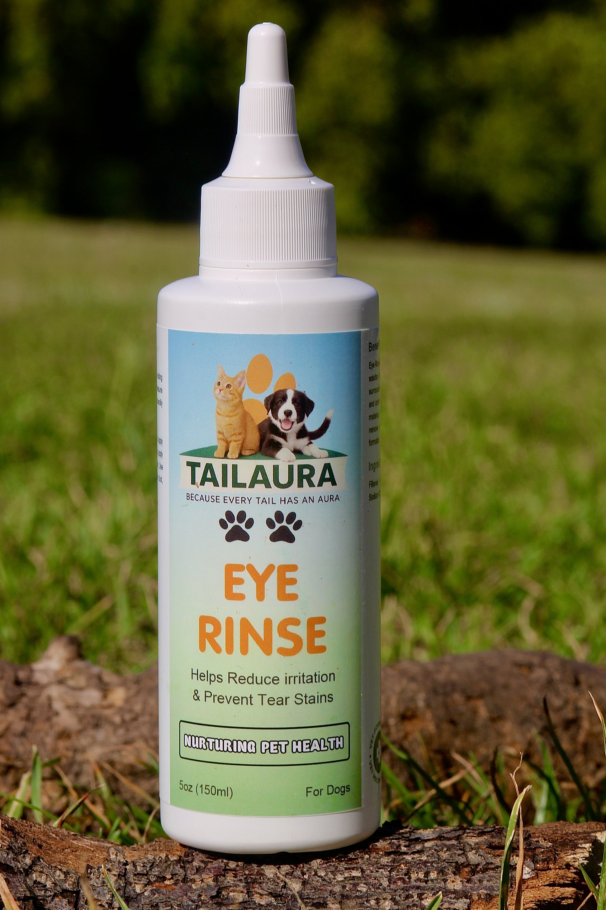 TailAura™ Canine Eye Care Rinse – Gentle Cleansing Solution for Dogs (150ml) - TailAura -  -  TailAura