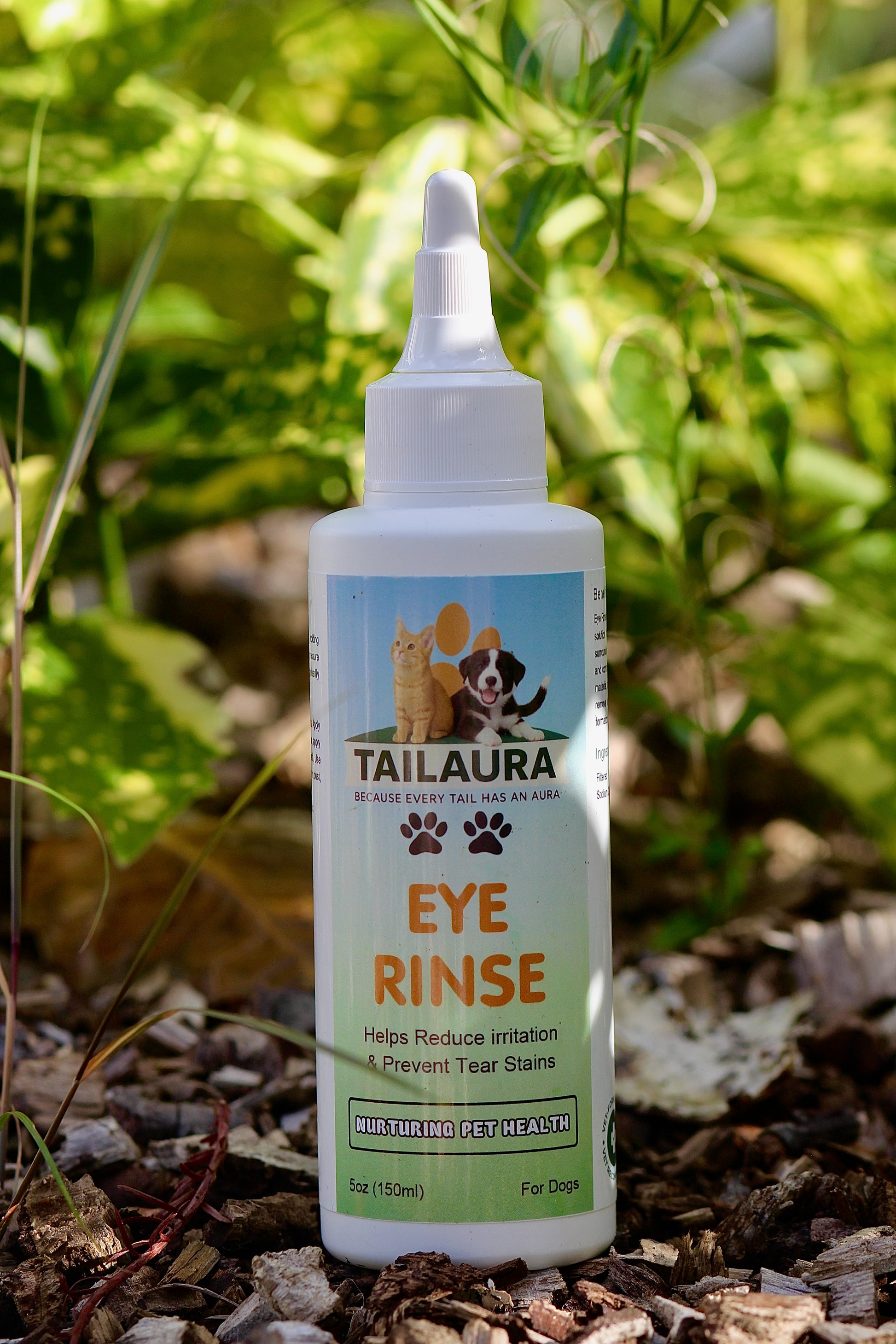 TailAura™ Canine Eye Care Rinse – Gentle Cleansing Solution for Dogs (150ml) - TailAura -  -  TailAura