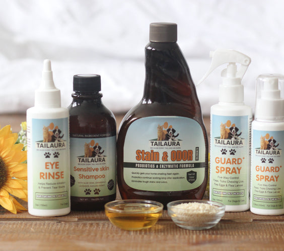 TailAura™ Skin Comfort Shampoo – A Soothing Wash for Delicate Coats (295ml) - TailAura -  -  TailAura