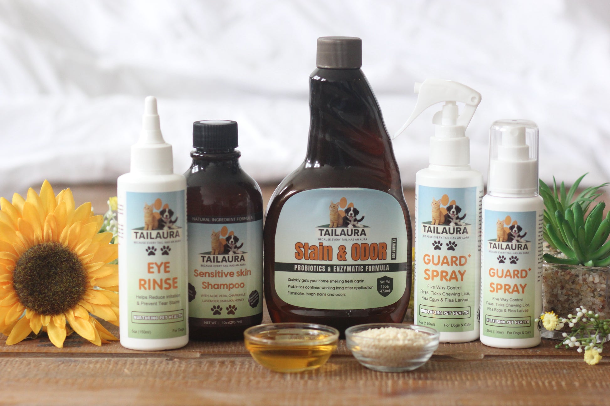 TailAura™ Skin Comfort Shampoo – A Soothing Wash for Delicate Coats (295ml) - TailAura -  -  TailAura